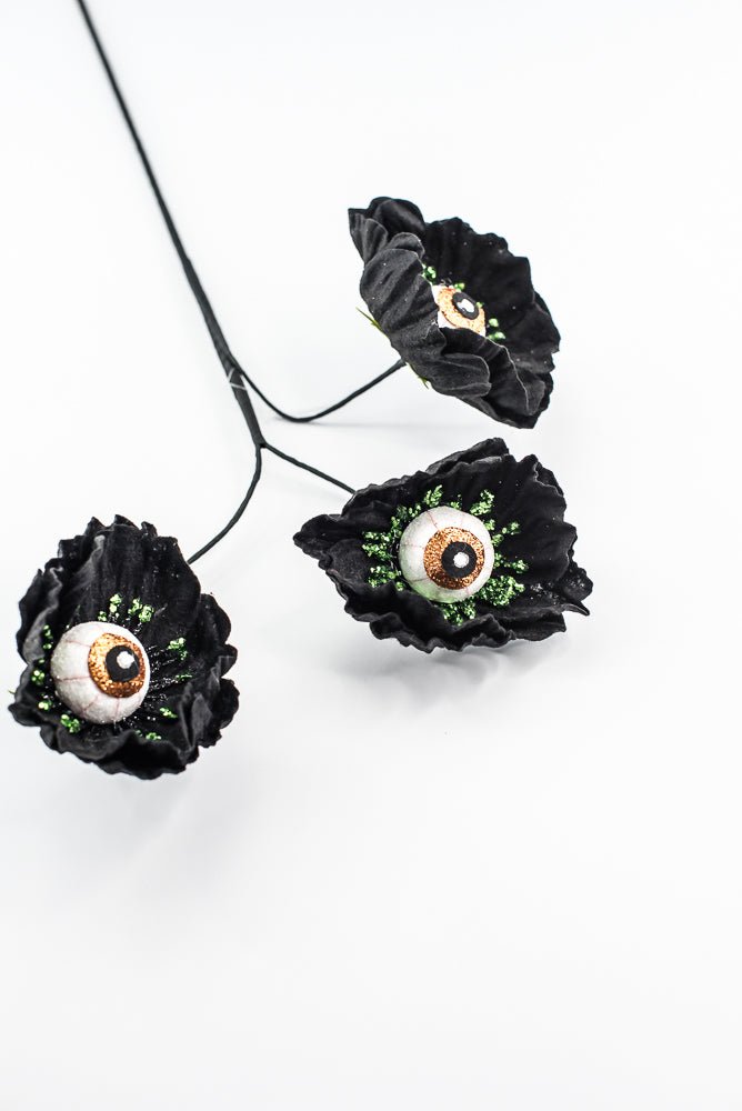 Black Eyeball Flower Spray - Greenery Market57241BK