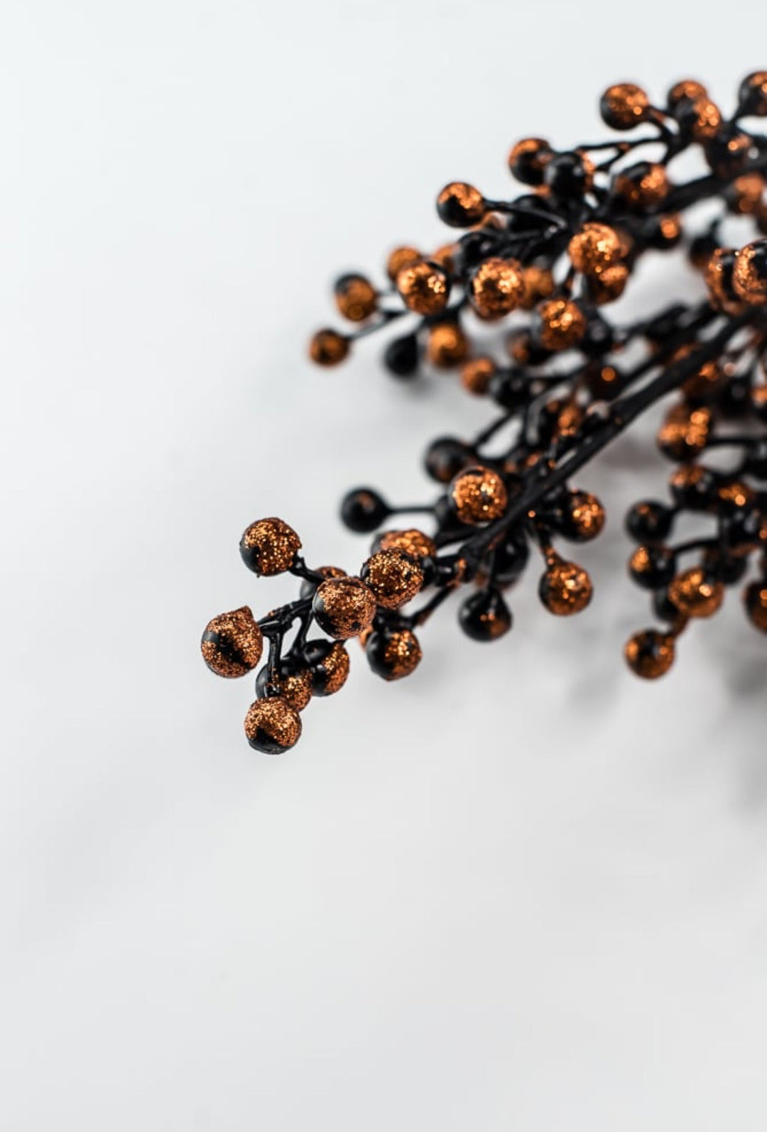 Black & Orange Berry Bush - 16" - Greenery MarketB1706BKOG