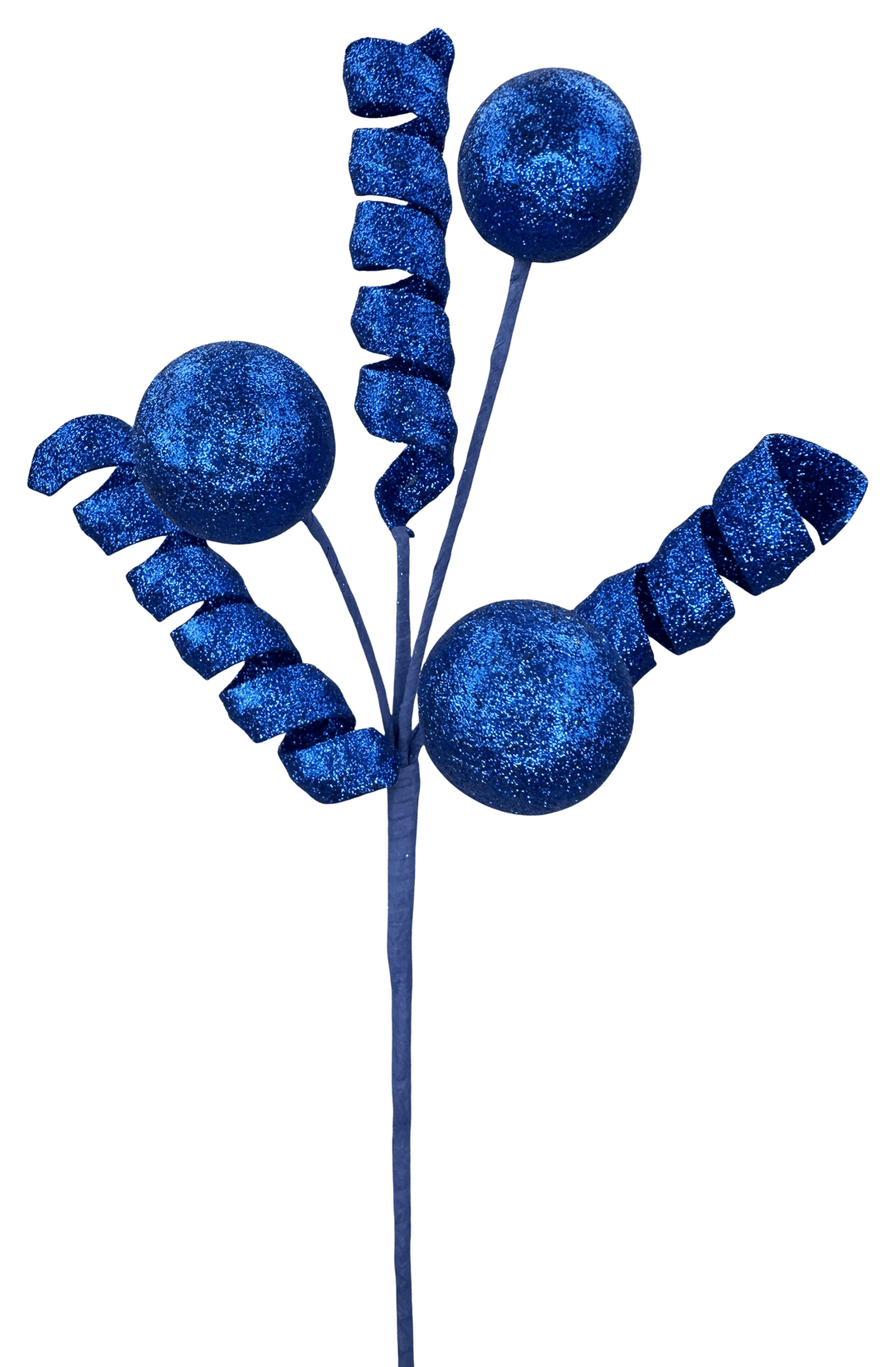 Blue Ball Curly Pick - 18" - Greenery Market63883BL