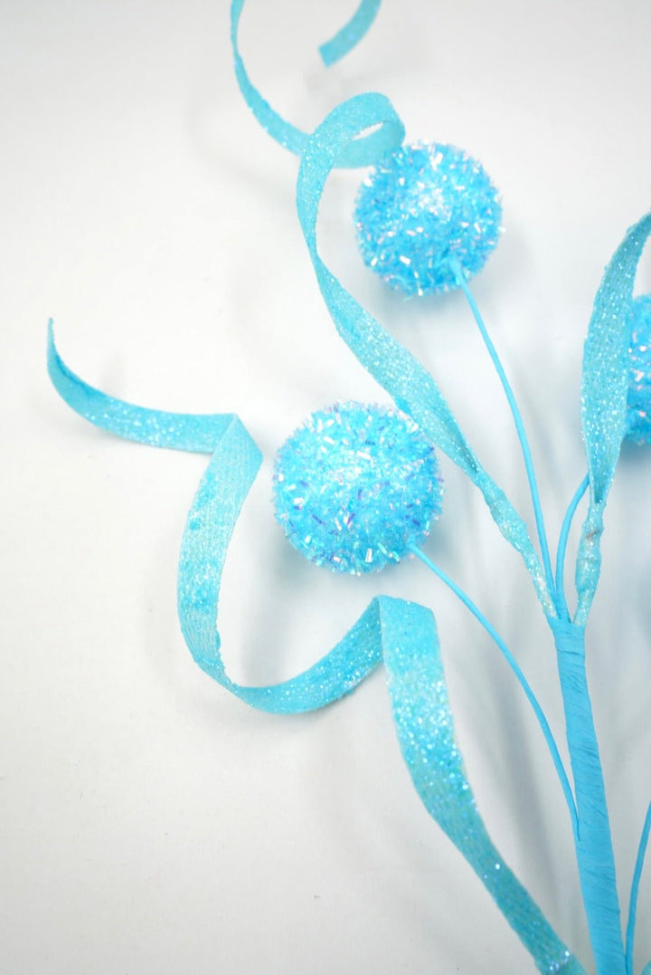 Blue Ball Curly Pick - 19" - Greenery Market63943BL