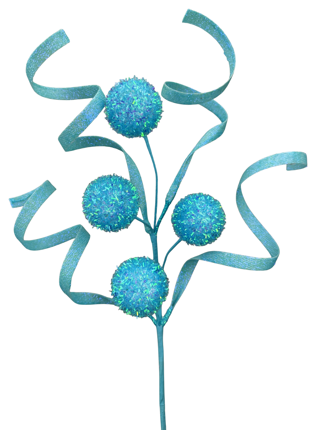 Blue Ball Curly Pick - 19" - Greenery Market63943BL