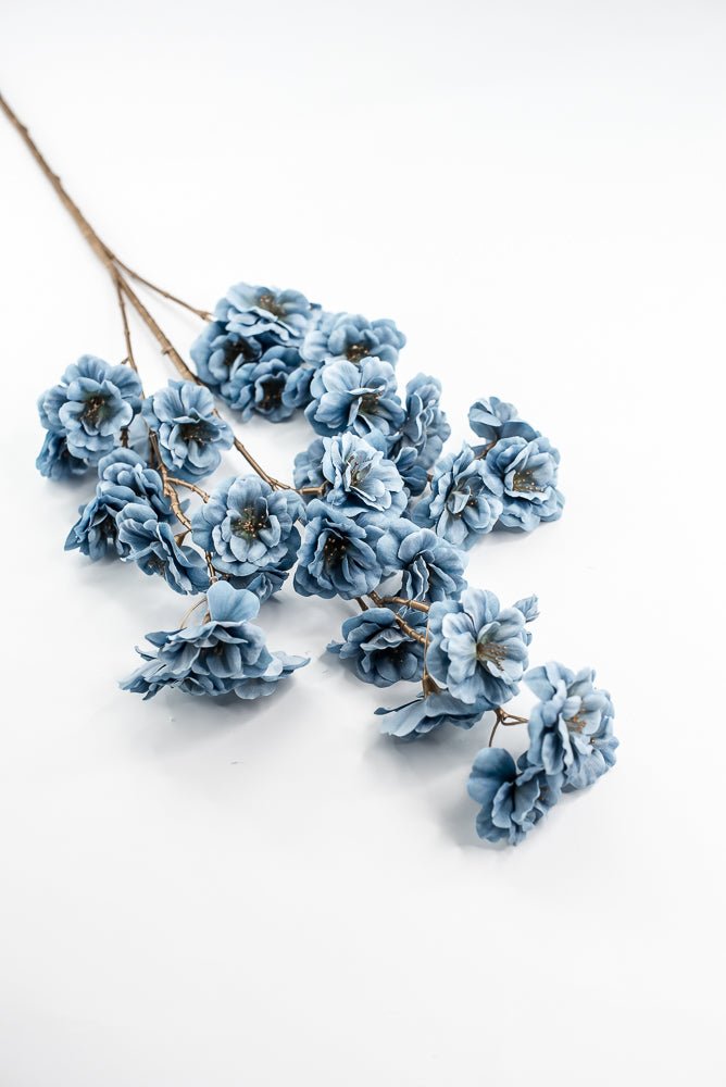 Blue Blossom Artificial Flower Spray - Greenery MarketArtificial Flora85317 - BLUE