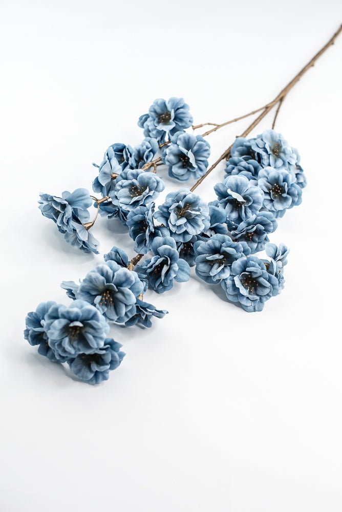 Blue Blossom Artificial Flower Spray - Greenery MarketArtificial Flora85317 - BLUE