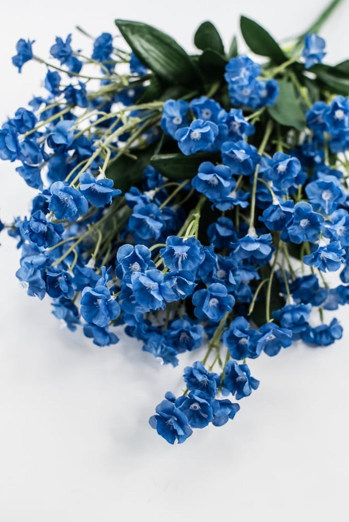 Blue Color Fast Double Baby Breath - 19" - Greenery MarketArtificial Flowers31180BL