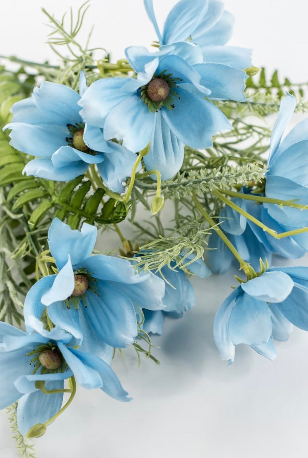 Blue Cosmos Bush - 16" - Greenery MarketArtificial Flowers64033BL