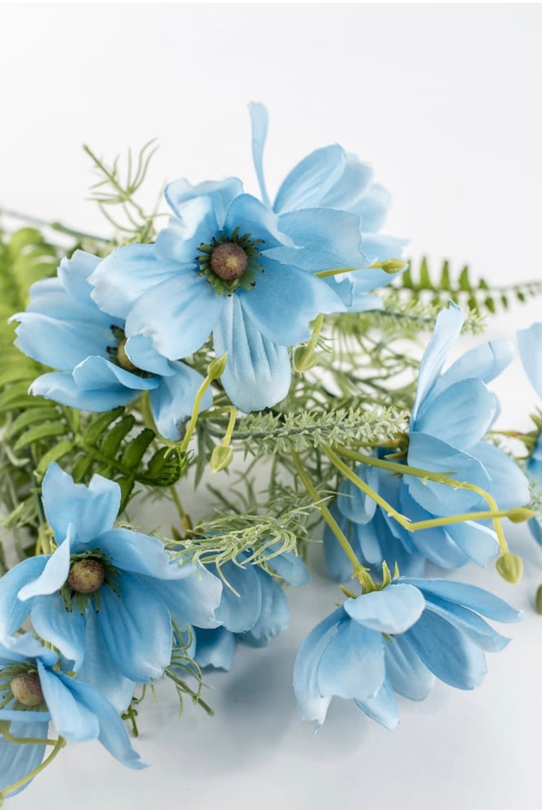 Blue Cosmos Bush - 16" - Greenery MarketArtificial Flowers64033BL