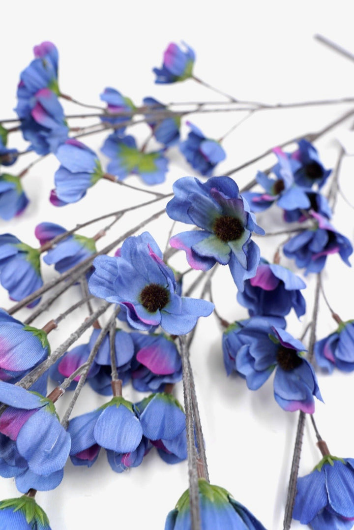 Blue Cosmos Spray - 36" - Greenery MarketArtificial Flowers85670-BL