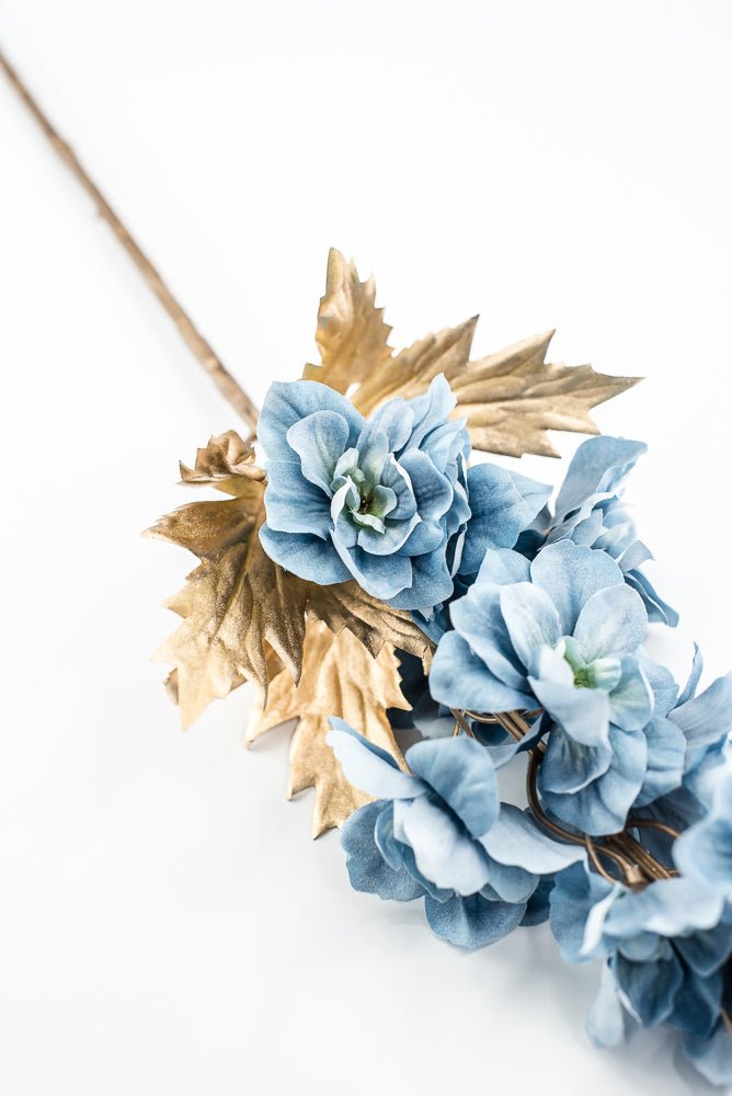 Blue Delphiniums Artificial Flower Stem - Greenery MarketArtificial Flora85318 - BL