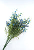 Blue filler flower with blue babies breath - Greenery Market30356ttbl