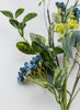 Blue flower and greenery - Greenery MarketArtificial Flora63460BL