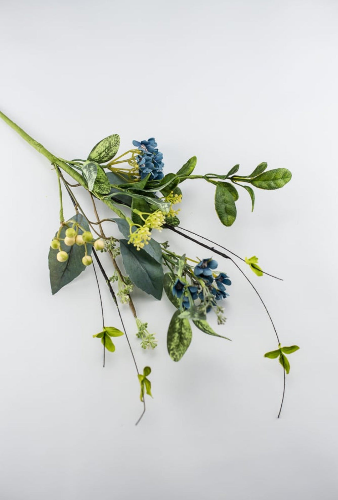 Blue flower and greenery - Greenery MarketArtificial Flora63460BL