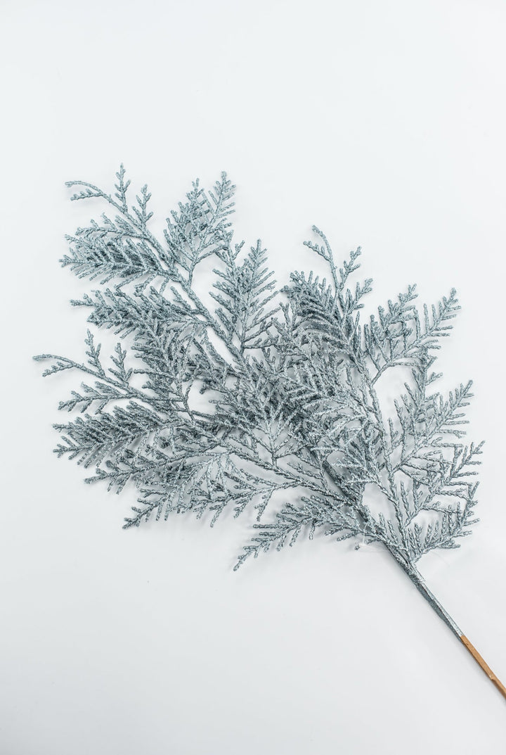 Blue Glitter Cedar Spray - Greenery Market86484BL