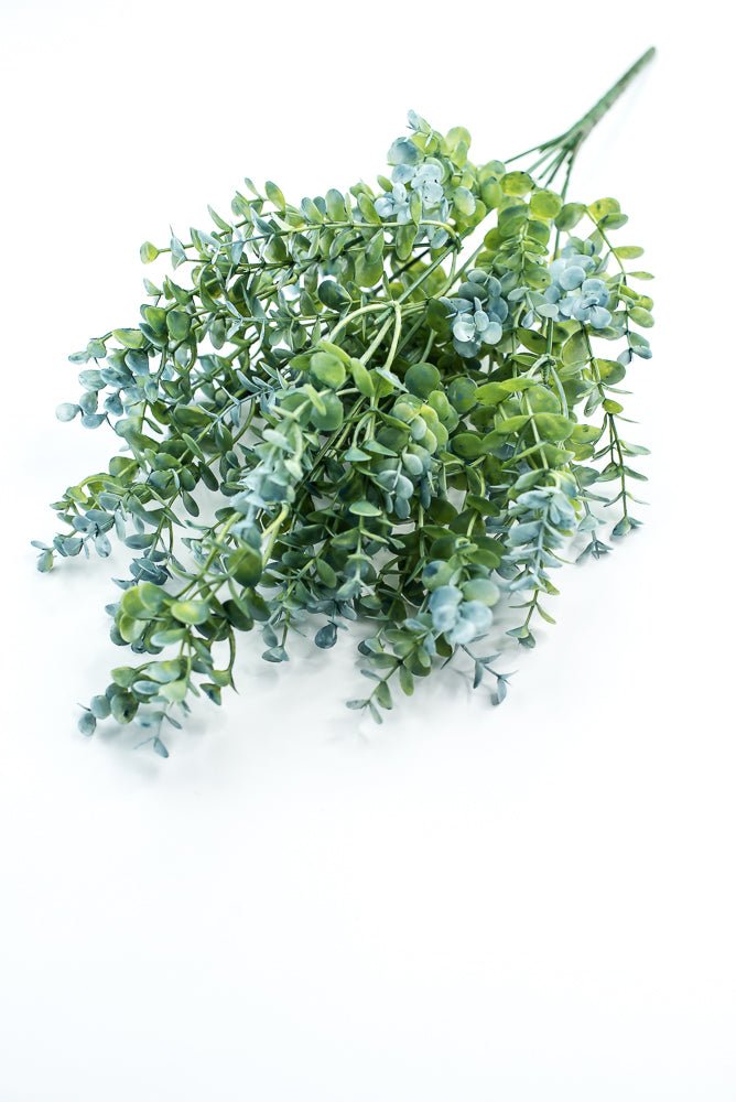 Blue Green Artificial Boxwood Bush - Greenery Market13627BL