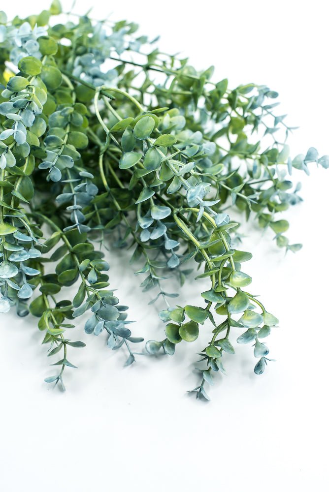 Blue Green Artificial Boxwood Bush - Greenery Market13627BL