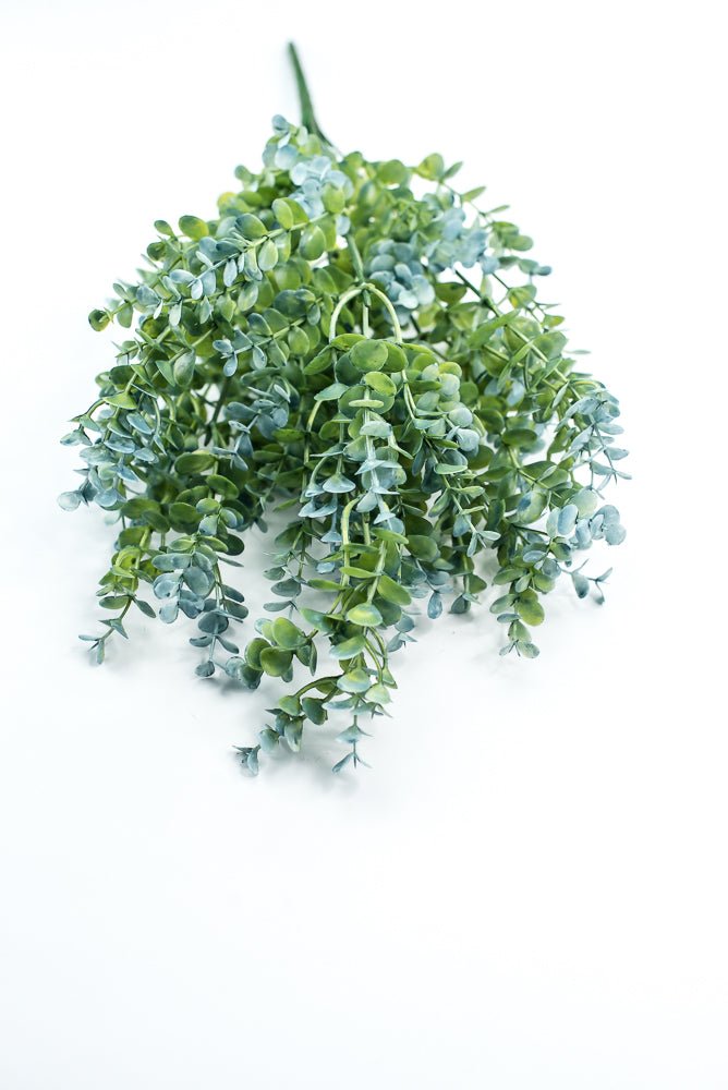 Blue Green Artificial Boxwood Bush - Greenery Market13627BL