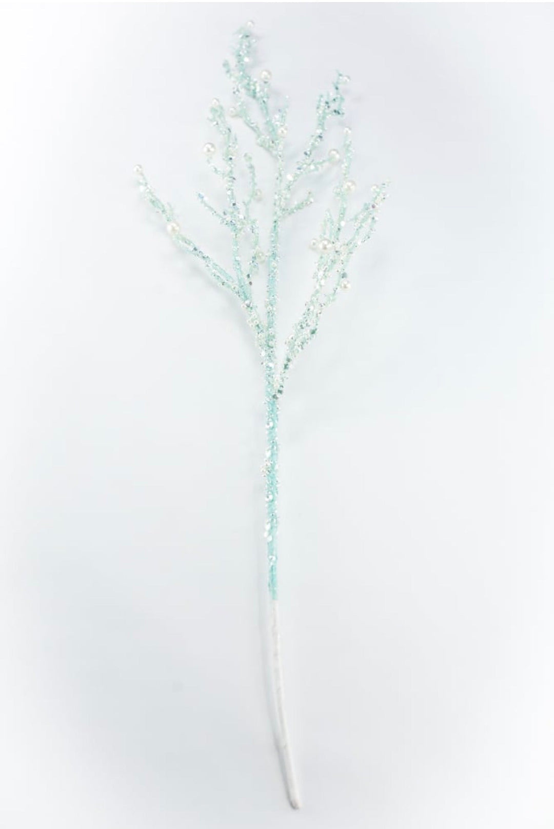 Blue Iced Pearl Twig Spray - Greenery Market40283-BL