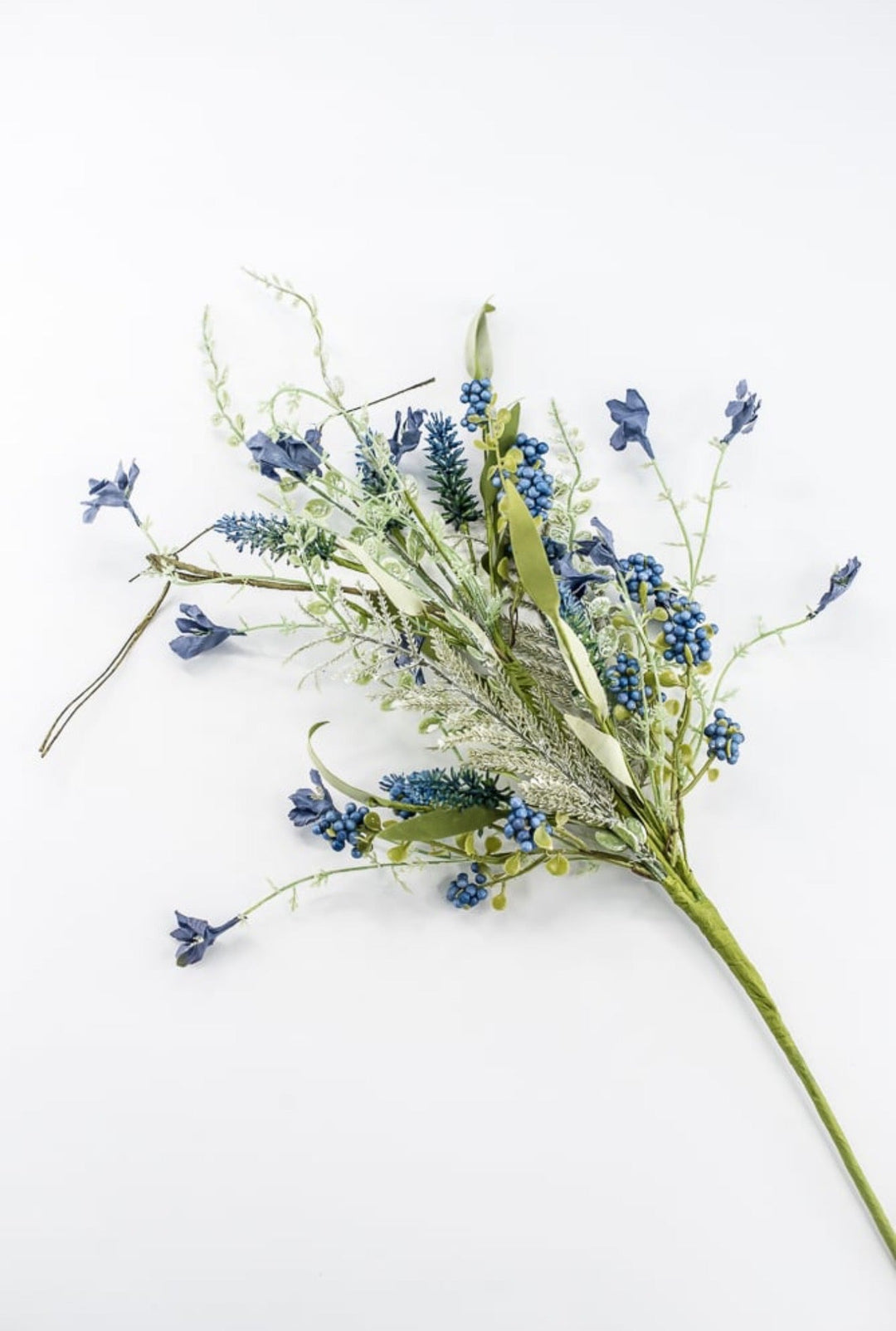 Blue Lavender And Berry Spray - 23" - Greenery MarketArtificial Flora60919-BL