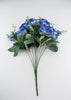 Blue peonies artificial flower bush 84295-bl - Greenery MarketArtificial Flora84295-BL