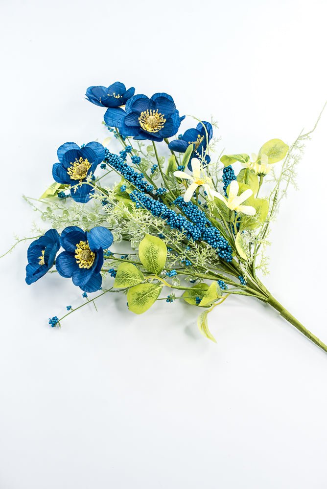 A リュネビル 優しいブルーのラヴィエ Blue And White Chinoiserie