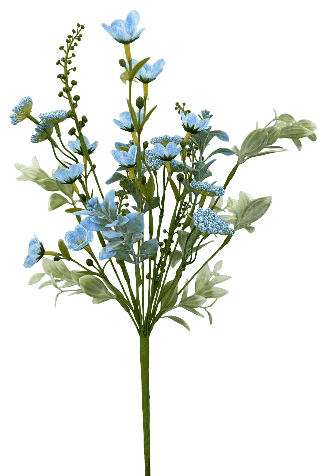 Blue Queen Anne Flower Filler Bush - 19" - Greenery Market63962BL