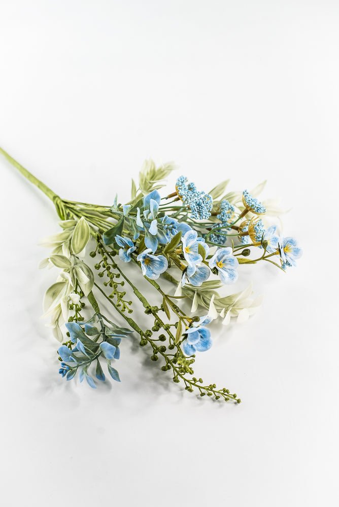 Blue Queen Anne Flower Filler Bush - 19" - Greenery Market63962BL