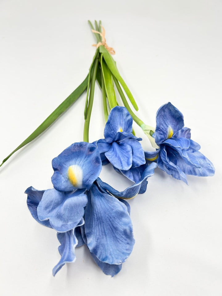 Blue Real Touch Iris Bundle - 23" - Greenery MarketF4602034