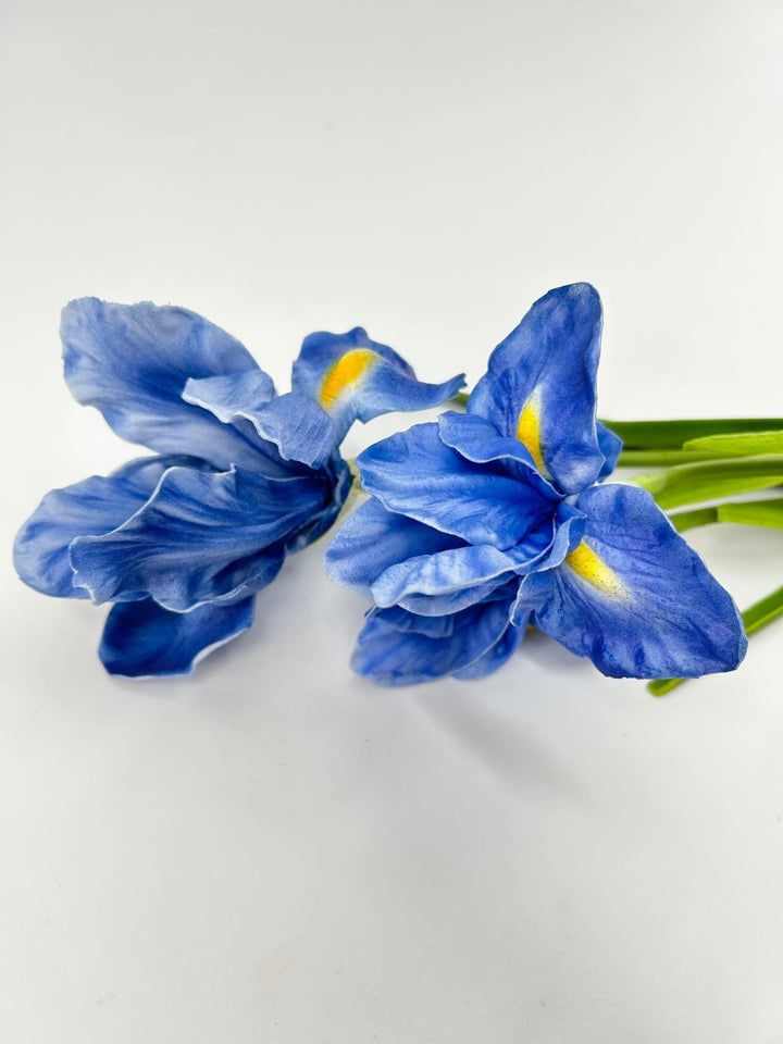 Blue Real Touch Iris Bundle - 23" - Greenery MarketF4602034