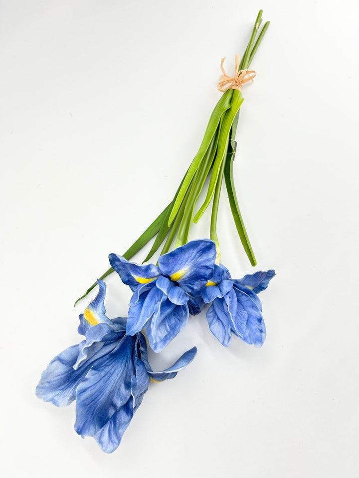 Blue Real Touch Iris Bundle - 23" - Greenery MarketF4602034