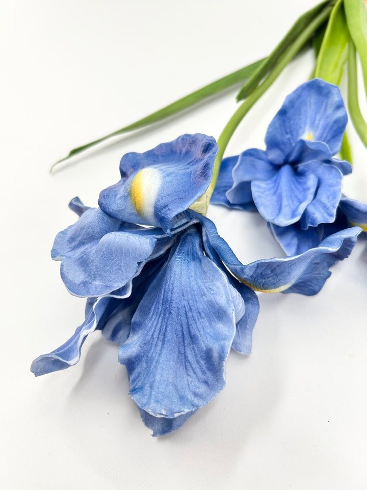 Blue Real Touch Iris Bundle - 23" - Greenery MarketF4602034