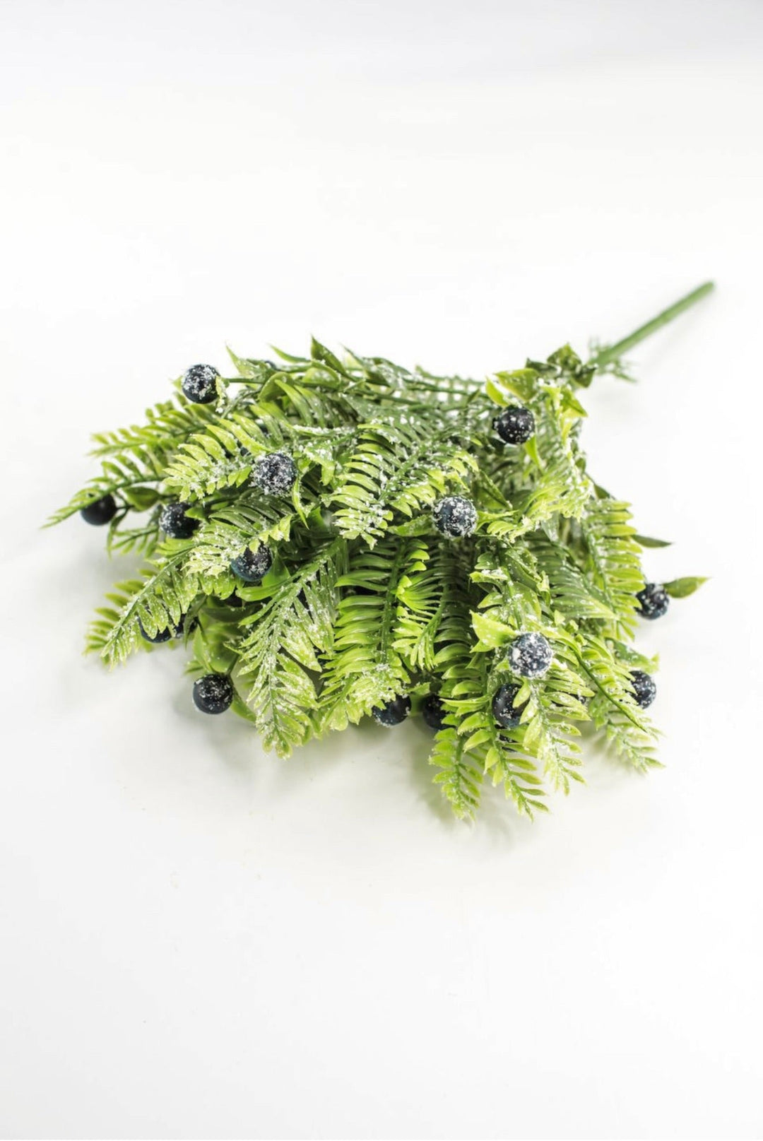 Blue Snowed Mixed Leaf & Red - Greenery Market32148-BL