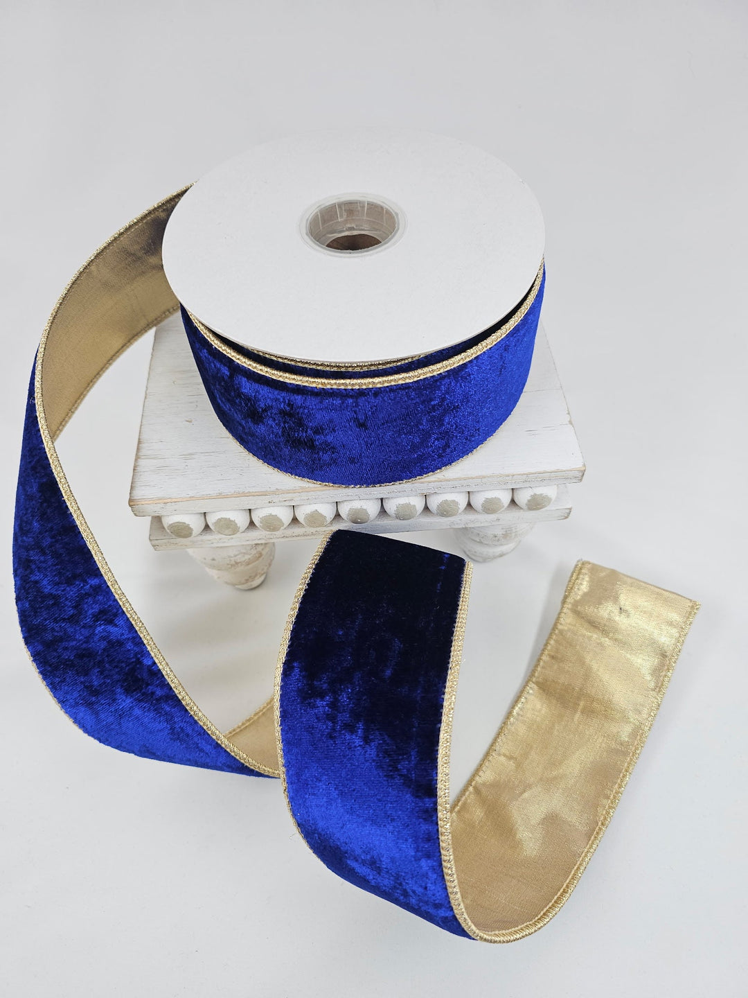 Blue Velvet Ribbon - 2.5" - Greenery MarketXR583/25B