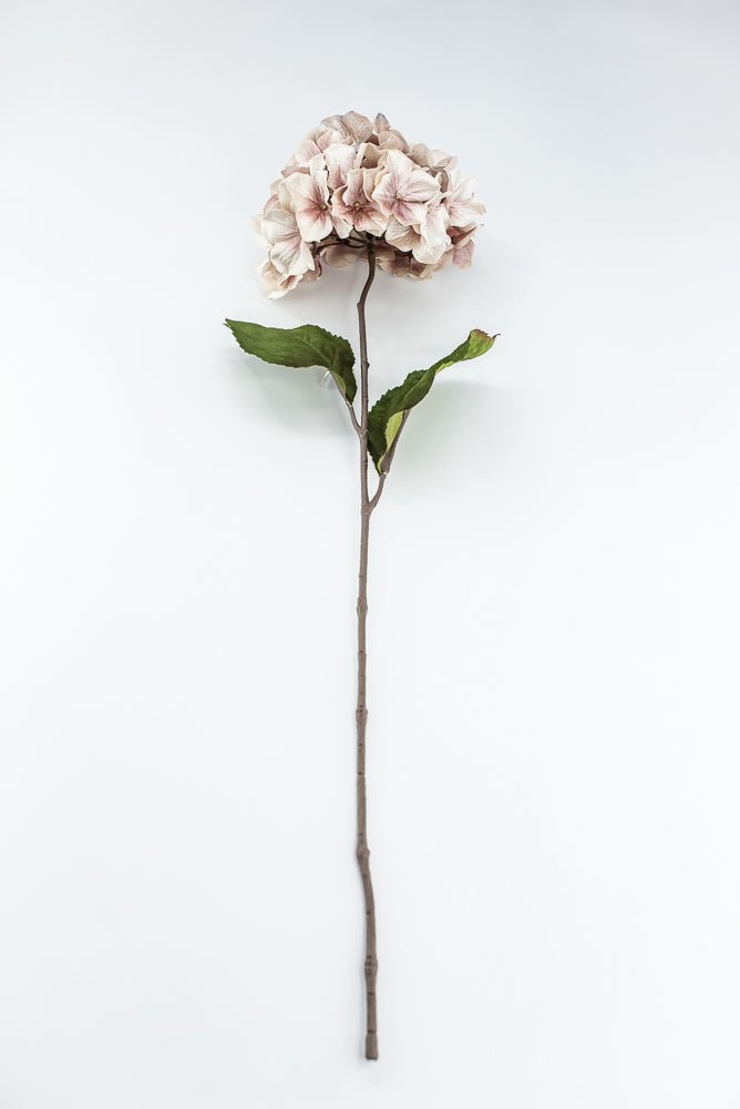 Blush Lux Velvet Hydrangea Spray - 29" - Greenery MarketXFS624-BS