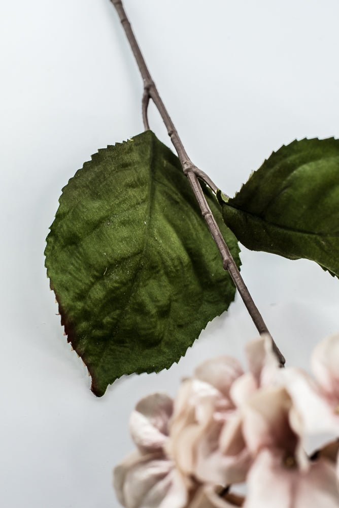Blush Lux Velvet Hydrangea Spray - 29" - Greenery MarketXFS624-BS