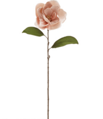 Blush Lux Velvet Magnolia Spray - 29" - Greenery MarketXFS620 - BS