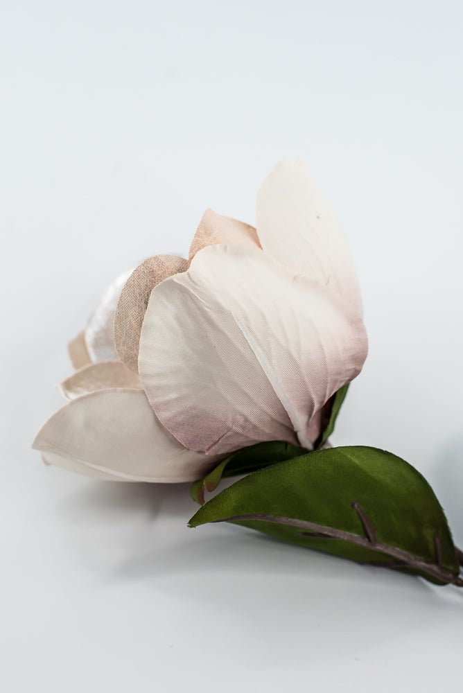 Blush Lux Velvet Magnolia Spray - 29" - Greenery MarketXFS620-BS