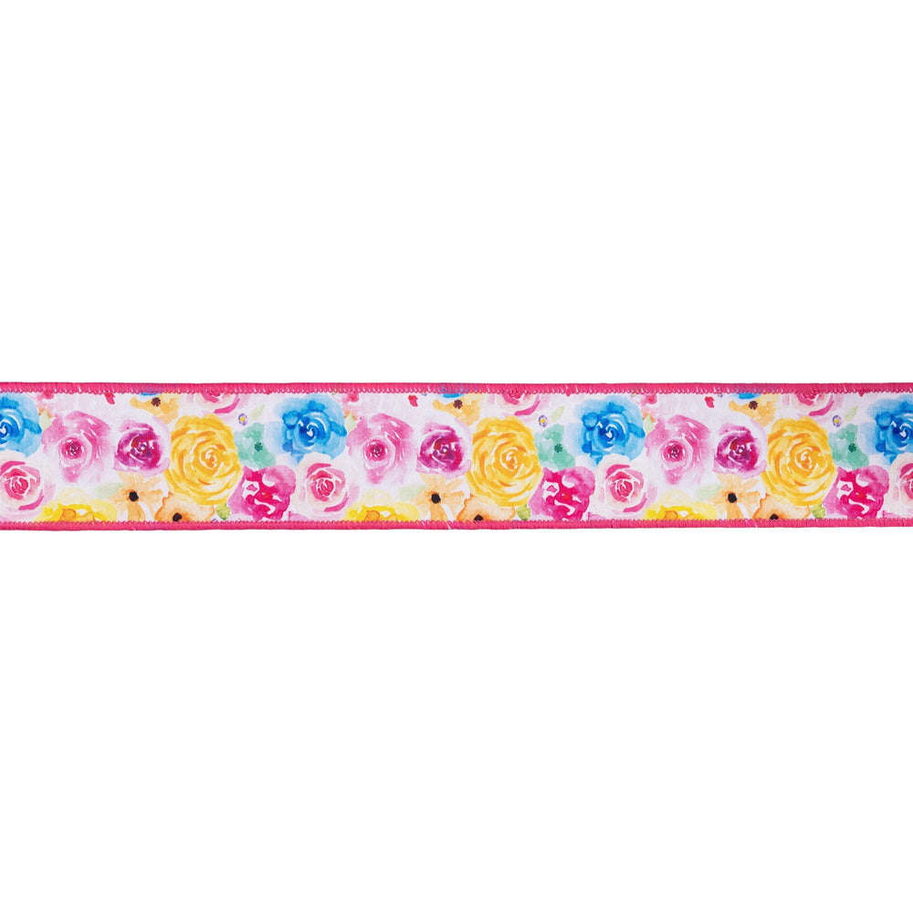 Bright Floral Wired Ribbon - 2.5" - Greenery MarketWired Ribbon9229W-005-63E
