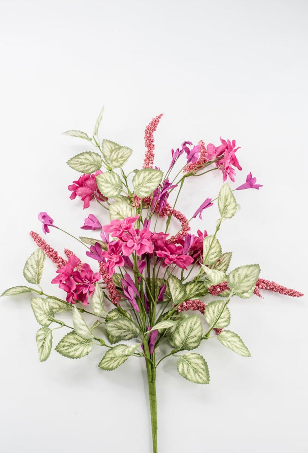 Bright Pink Mixed Spring Blossom Bush - 21" - Greenery Market40394-BTY