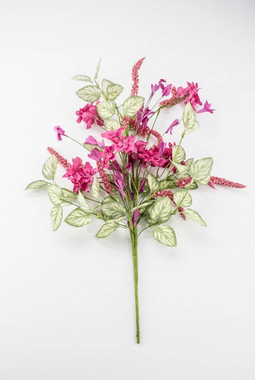 Bright Pink Mixed Spring Blossom Bush - 21" - Greenery Market40394-BTY