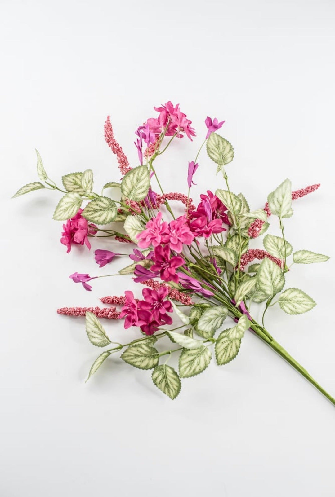 Bright Pink Mixed Spring Blossom Bush - 21" - Greenery Market40394-BTY