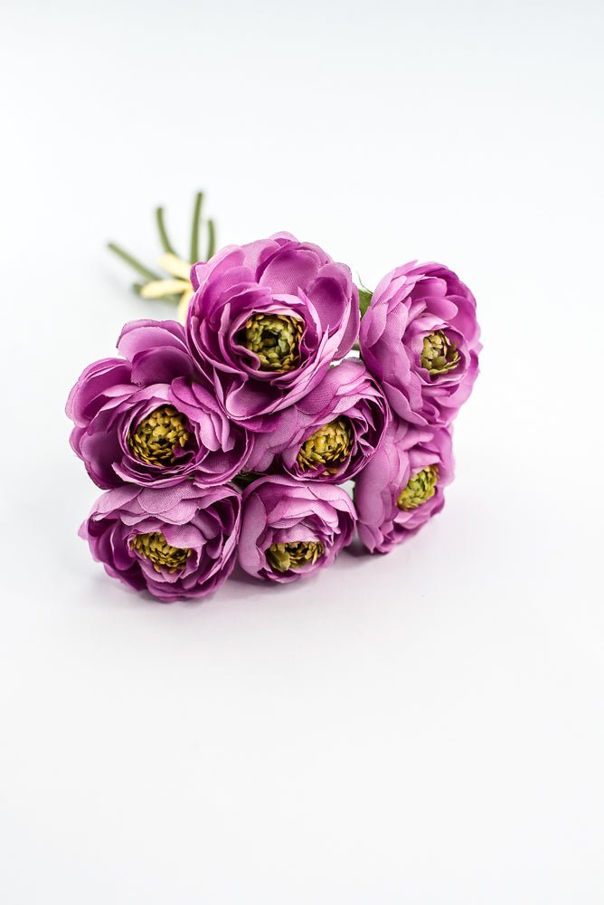 Bright Ranunculus Bright Pink Ranunculus Bundle - Greenery Market