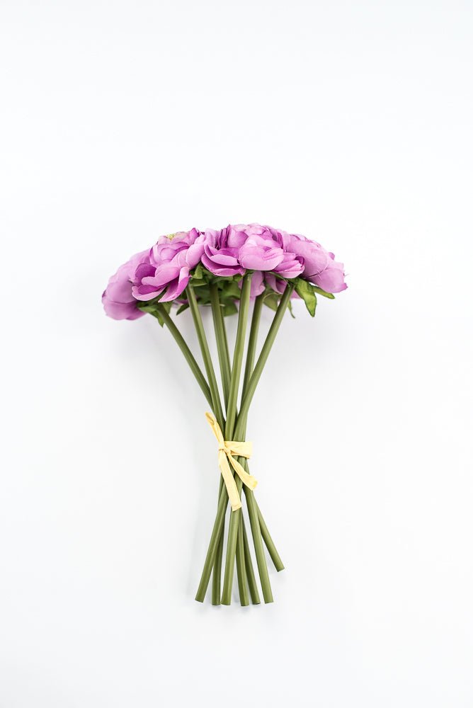 Bright Ranunculus Bright Pink Ranunculus Bundle - Greenery Market