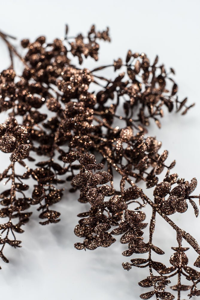 Bronze Glitter Mini Box wood Spray - 30" - Greenery MarketXG1100BRZ