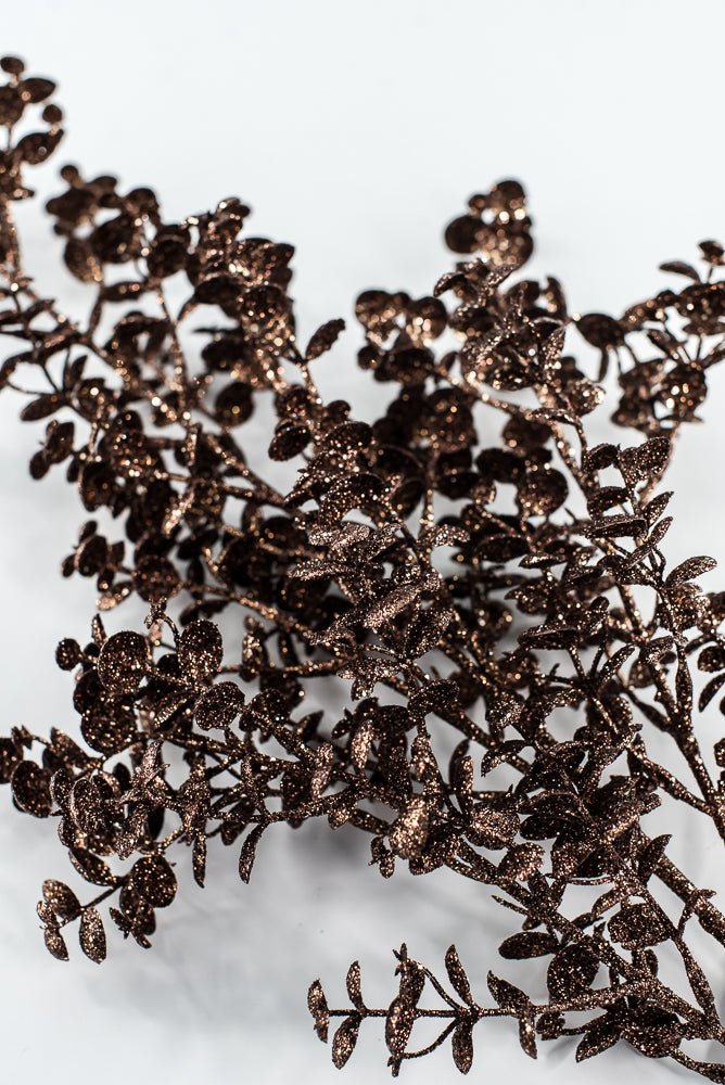 Bronze Glitter Mini Box wood Spray - 30" - Greenery MarketXG1100BRZ