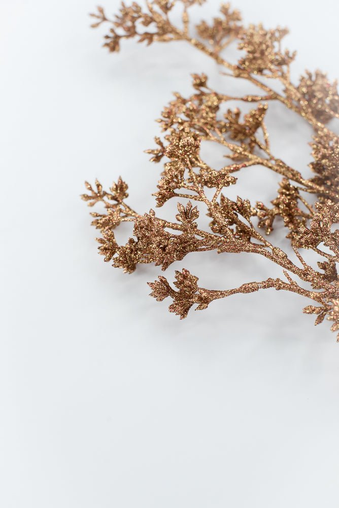 Bronze Glitter Mini Seeds Spray - 29" - Greenery MarketXG1012BRZ