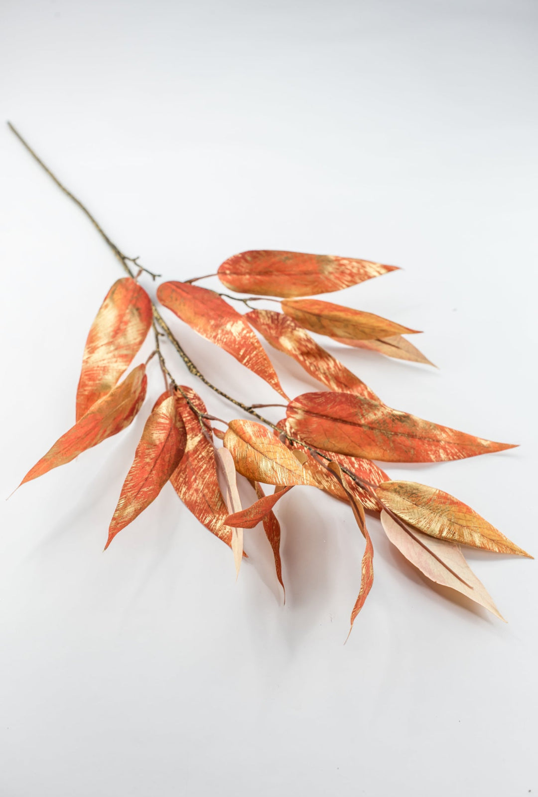 Bronze & Gold Metallic Eucalyptus Leaf Spray - 31" - Greenery MarketXDS320-BZ/GO