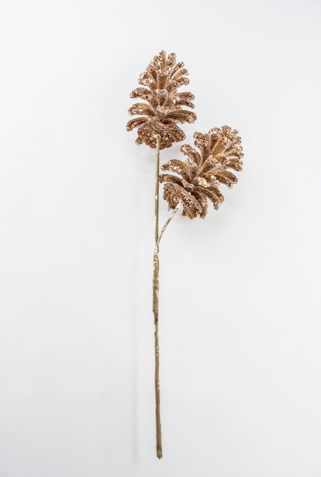 Bronze Iced Pinecones Spray - Greenery MarketXG958-BRZ