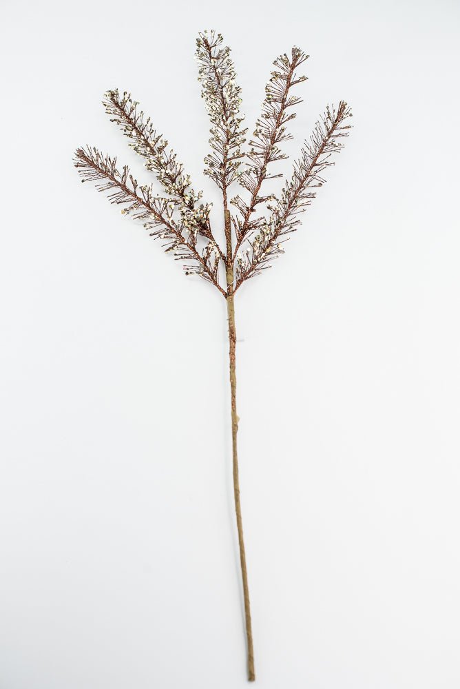 Brown & Champagne Glitter Sequin Spray - 30" - Greenery MarketXG1110BRNCH