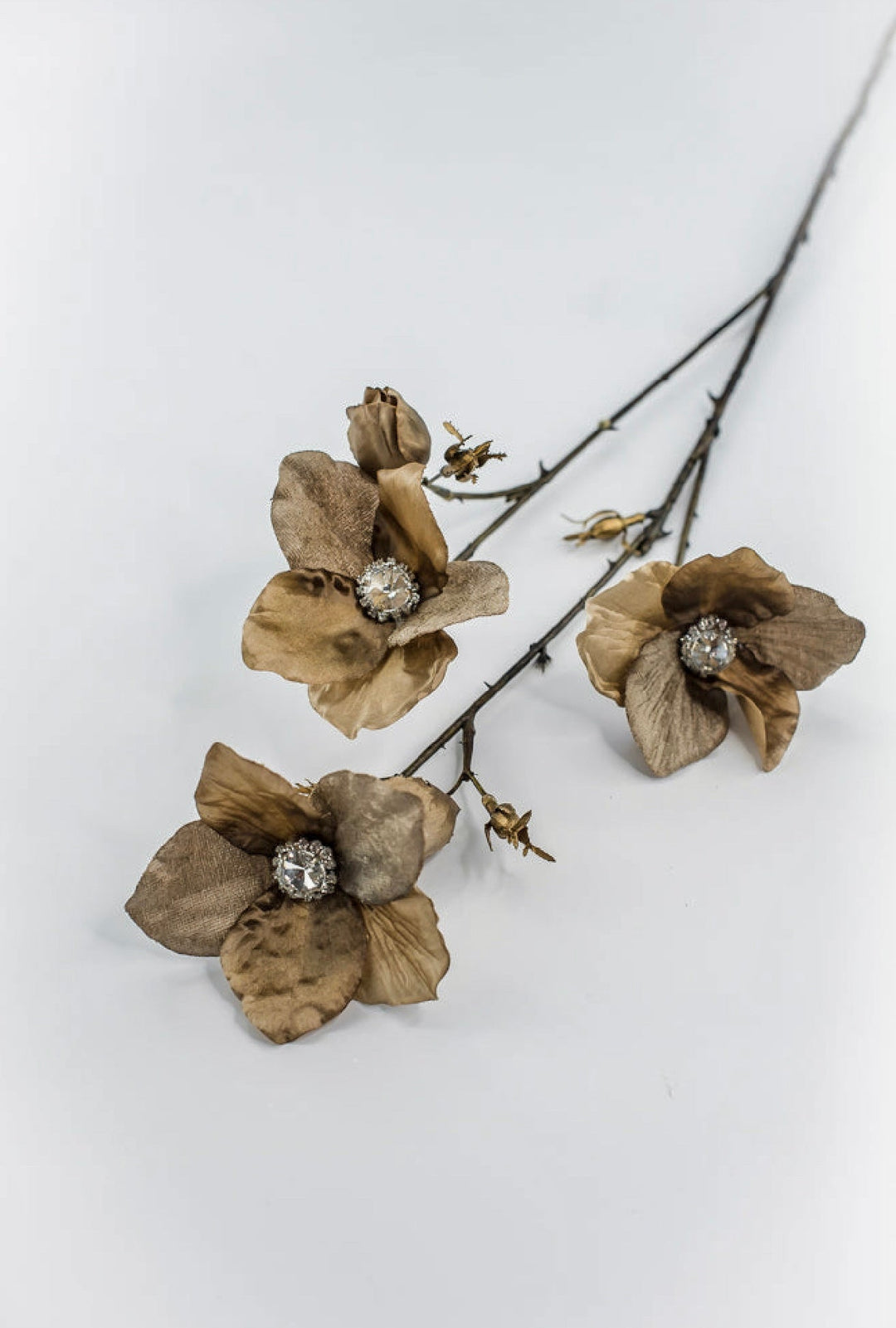 Brown Diamond Velvet Helleborus - 31" - Greenery MarketXFS796-BR/GR