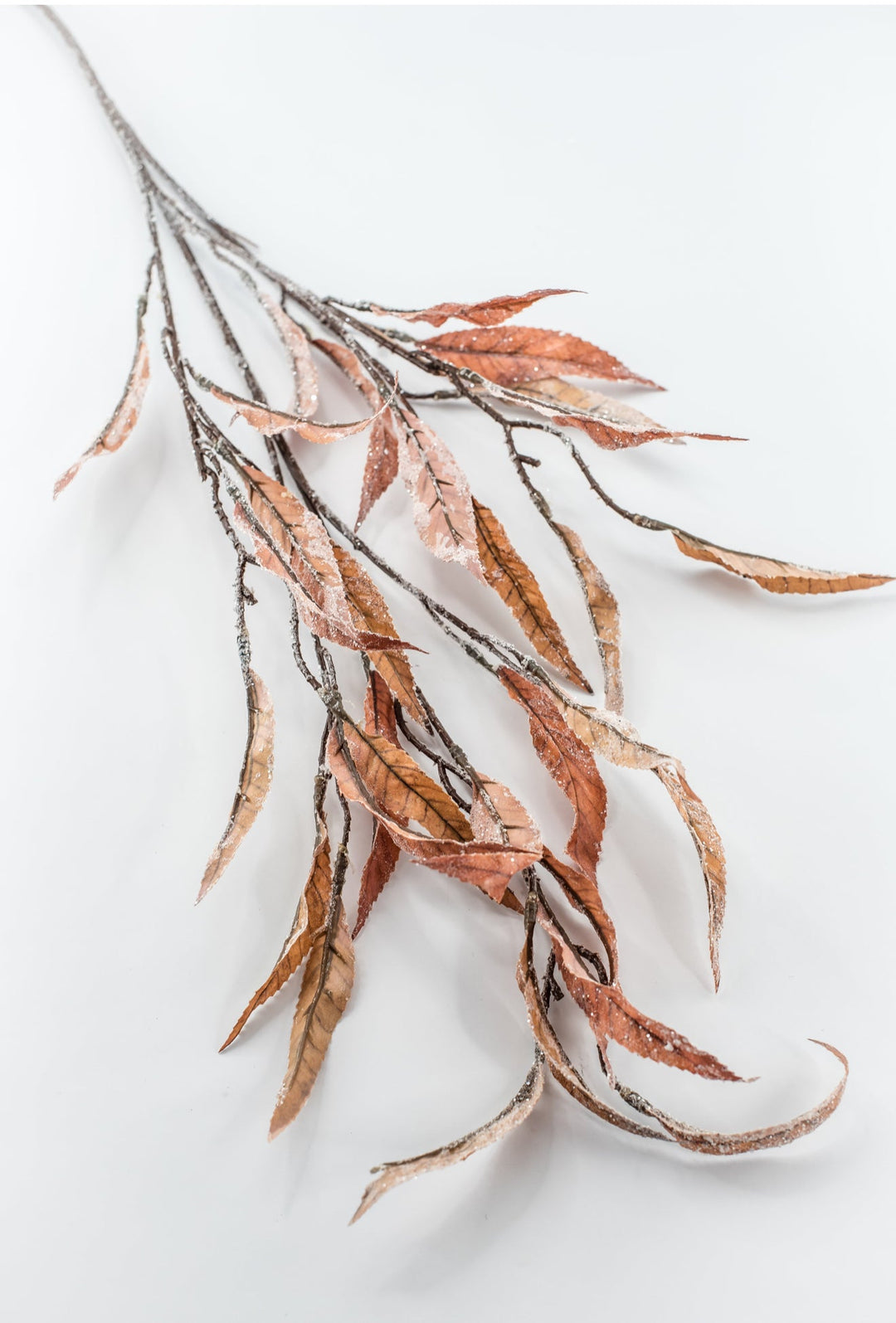 Brown Iced Eucalyptus Leaf Spray - 32" - Greenery MarketXDS569-BR