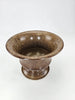 Brown Metal compote container for floral designs - Greenery MarketVasesKE256331